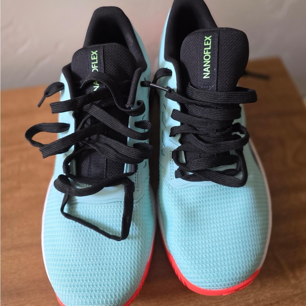 Reebok Athletic Shoes with Black and Blue Accents